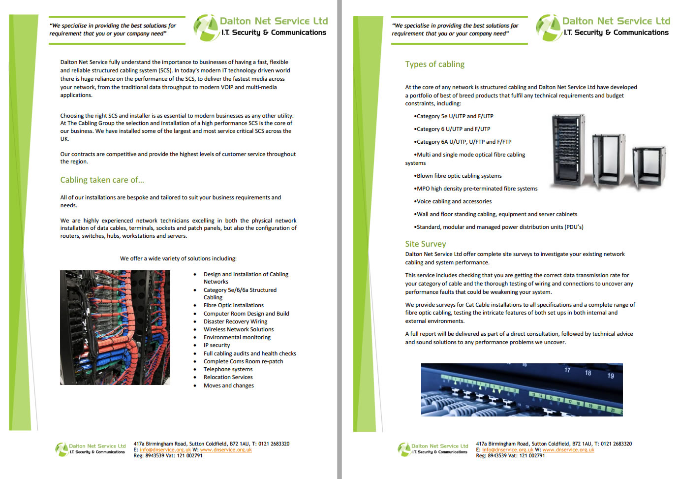 Cabling Connections